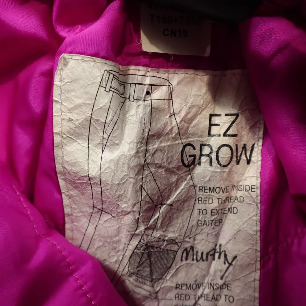The North Face HyVent Snow Pants‎ Girls XXS (5) Purple Insulated Winter Ski